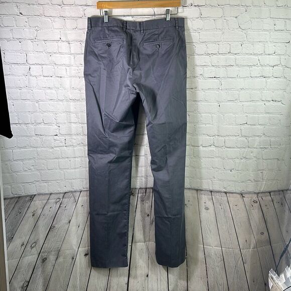 Bonobos Weekday Warrior Dress Pants Friday Gray Straight Fit size 34/36 LOOK - Picture 5 of 12